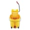 Rubbermaid Commercial 44 qt Mop Bucket and Wringer Combination, Yellow, Plastic FG618688YEL - alternate 3